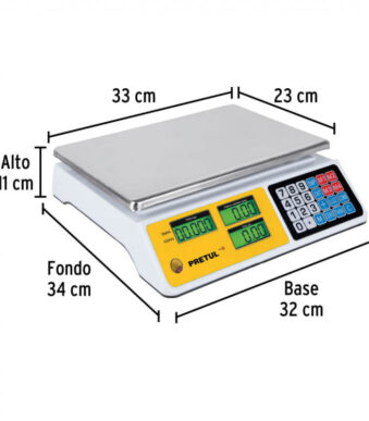 bascula digital 40 kg pretul