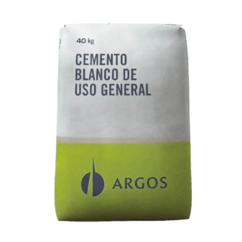 Bulto de cemento blanco x 40kg Argos