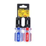 Dúo destornillador tipo Tatamaco con mango PVC x 14